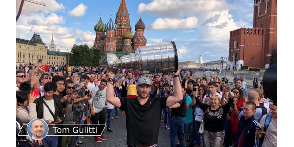 Ovechkin Tanley Cup kom till Röda torget